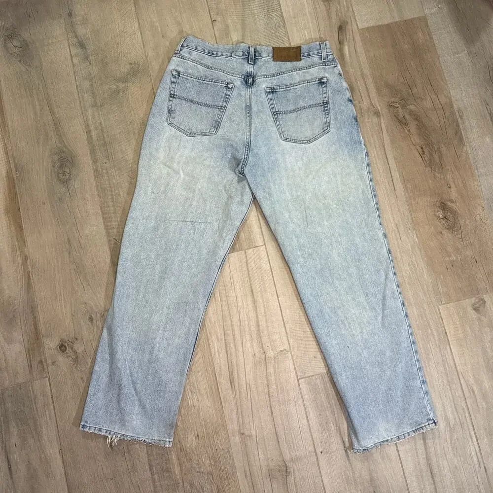 Vintage Y2K Distressed Tommy Hilfiger Flag Jeans Mens Size 36x30